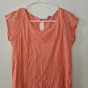 Lace cap tshirt, Splendid brand, size small